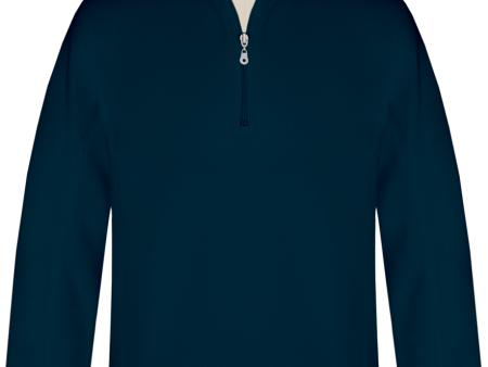 1 4 Zip Mock Neck Microfleece Pullover For Sale