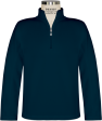 1 4 Zip Mock Neck Microfleece Pullover For Sale