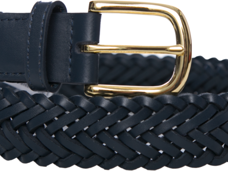 Braided Leather Belt Online now