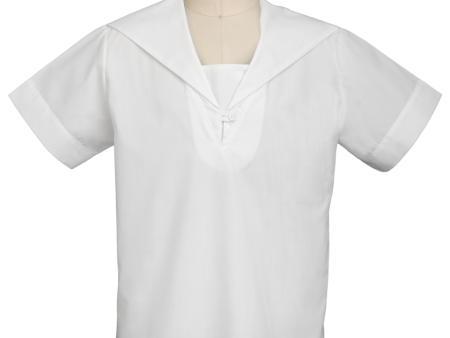 Short Sleeve Middy Blouse Hot on Sale