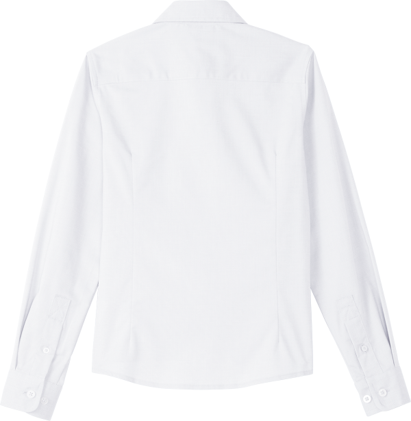 Long Sleeve Feminine Fit Oxford Shirt Cheap