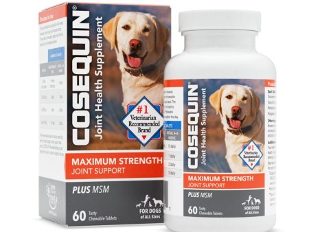 Cosequin Joint Supplement With MSM Tabs For Dogs 60 Count For Cheap