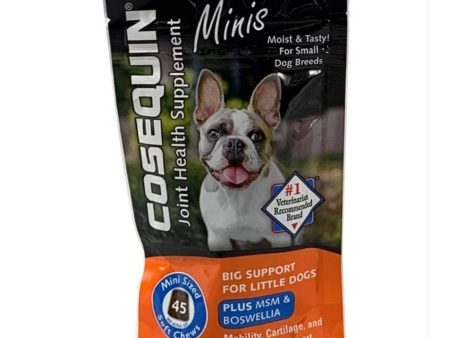 Cosequin Joint Supplement With MSM Mini Chews 4 Count Fashion