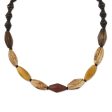 Adventure Lover Wood and Coconut Shell Long Necklace from Thailand Discount