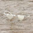 Petite Hearts Handcrafted Sterling Silver Heart Ear Cuffs from Thailand For Discount