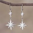 Beauty of the Cosmos Star-Themed Sterling Silver Dangle Earrings form Peru Hot on Sale