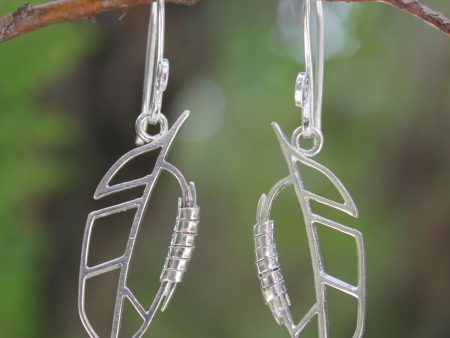 Autumn Abstraction Sterling silver dangle earrings Online