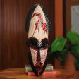 African Giraffe Spirit II Hand Carved Wood Mask Online Sale