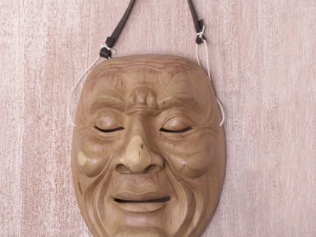 Anger Hand Carved Wood Theatrical Mask Online Hot Sale