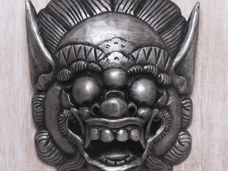 Barong Celeng Handmade Albesian Wood Barong Bangkal Mask from Bali Supply