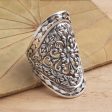 Basket of Blooms Sterling Silver Flower Ring Sale