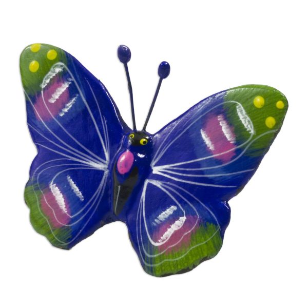 Antigua Butterflies Ceramic sculptures (Set of 3) Supply