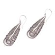 Balinese Culture Handmade Gold Accented Sterling Silver Dangle Earrings Fashion