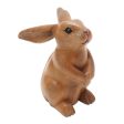 Adorable Rabbit in Brown Handmade Brown Bunny Sculpture Online Sale