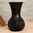 Barro Negro Rays Floral Barro Negro Ceramic Decorative Vase Online