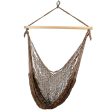 Autumnal Bronze Handcrafted Mexican Solid Swing Hammock For Cheap