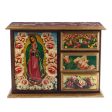 Beloved Guadalupe Decoupage chest Sale