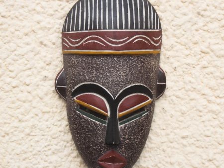 Berber Man Ethiopian wood mask For Discount