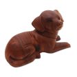 Best Boy Hand-Carved Wood Dog Sculpture from Bali Supply