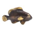 Antique Clownfish Handcrafted Balinese Bronze Clownfish Figurine For Discount