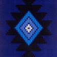 Blue Totonicapan Sun Cotton table runner on Sale