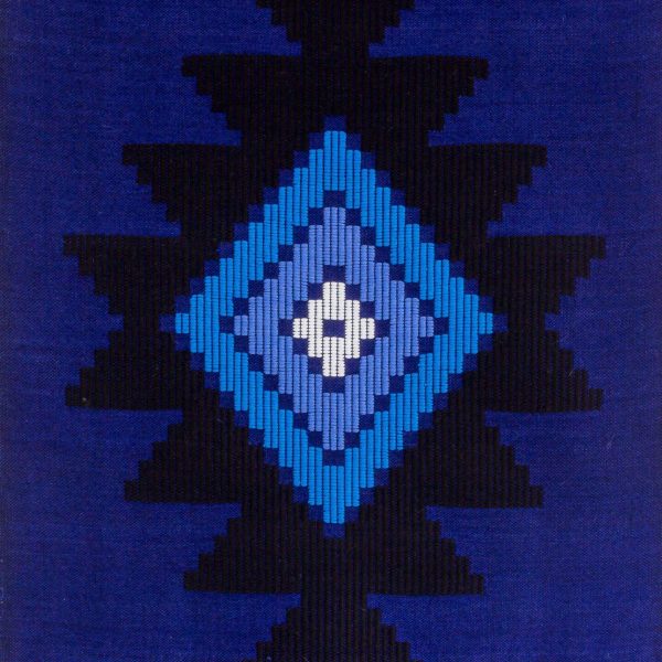 Blue Totonicapan Sun Cotton table runner on Sale