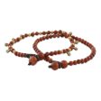 Beautiful Forever Jasper Beaded Bracelets from Thailand (Pair) Supply