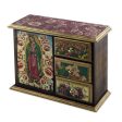 Beloved Guadalupe Decoupage chest Sale