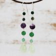 Balance and Clarity Sterling Silver and Multi-Gemstone Earrings Online Hot Sale