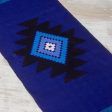 Blue Totonicapan Sun Cotton table runner on Sale