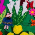 A Spring Day Applique Wall Hanging Andean Folk Art Sale