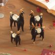 Black Llamas of the Andes Set of 4 Black Glass Llama Figurines with Gilded Accents For Discount