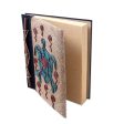 Blue Turtle Handmade Natural Fiber Blank 50-pg Journal with Turtle Motif on Sale