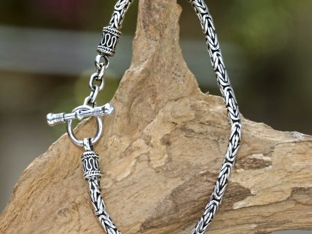 Balinese Grace Balinese Style Sterling Silver Chain Bracelet Sale