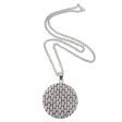 Abundant Rice Modern Balinese Geometric Theme Silver Necklace Online