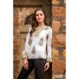 Festive Floral Paisley Zari Blouse Online Hot Sale