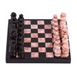 Black and Pink Challenge Marble Chess Set in Black and Pink from Mexico For Cheap