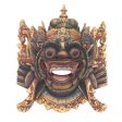 Bhoma Hand Carved Wood Balinese Bhoma Mask Fashion