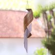 Bali Serenade Handmade Minimalistic Coconut Tree Bark Wind Chime from Bali Supply