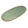 Banana Vibes Leaf-Shaped Ceramic Platter from Bali Online