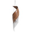 Bali Serenade Handmade Minimalistic Coconut Tree Bark Wind Chime from Bali Supply