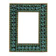 Aqua Glitz Dazzling Aqua Photo Frame from India (4x6) Cheap