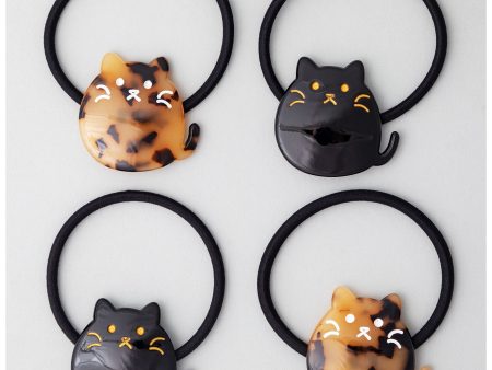 Cat & Dog Hair Ties - Set of 4 For Discount