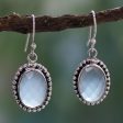 Be Mesmerized Blue Chalcedony Earrings from Sterling Silver Jewelry For Cheap