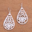 Bali Pride Bone Dangle Earrings with Intricate Openwork from Bali Discount