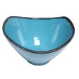 Blue Wave Handcrafted Blue Ceramic Bowl from Indonesia Online Hot Sale