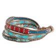 Atitlan Path Glass Beaded Wristband Bracelet Handcrafted in Guatemala Supply