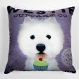 Art Print Plush Accent Pillow Cover For Cheap