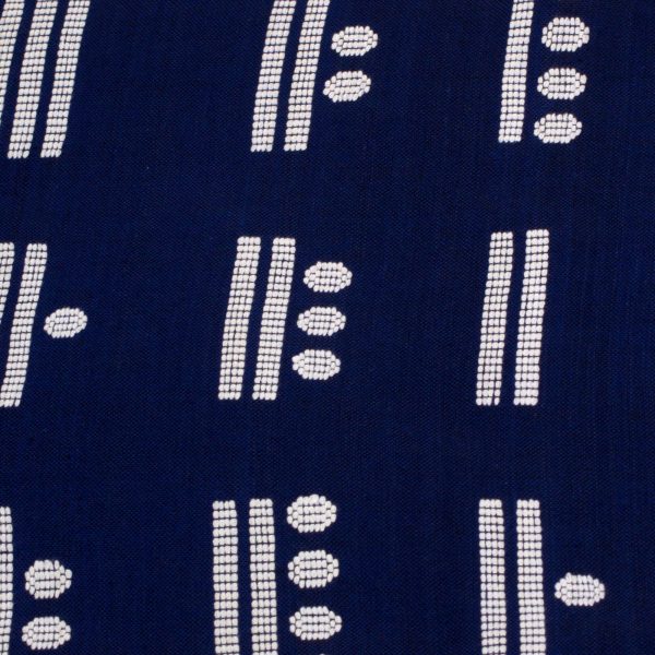 Blue Maya Math Blue Cotton Handwoven Table Runner with Maya Numbers Cheap