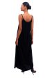 Black Intrigue Rayon Maxi Sundress from Bali Supply